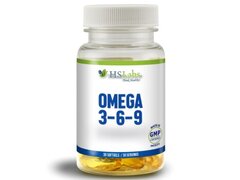 OMEGA 3-6-9 30 Capsule moi, HS Labs